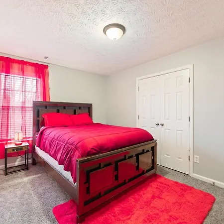 Comfy 5Bedroom Gem! Fenced Back Yard, Game Room, Free Parking, Snacks, Pet Okay! Marietta Exterior photo